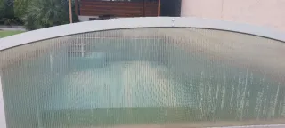 Cubierta Piscina Abrisud 8x4