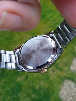 Reloj Lorus/Seiko Solar 100m acero