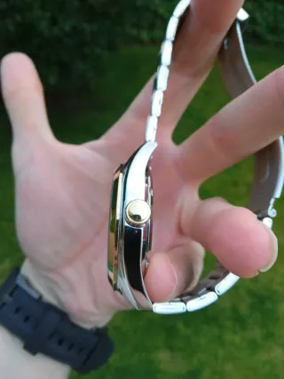 Reloj Lorus/Seiko Solar 100m acero