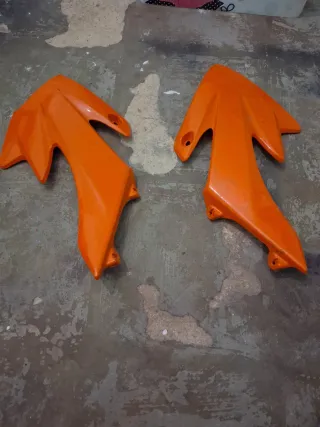 Chapas Pit Bike Naranja