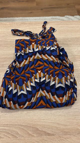 Pantalón estampado geométrico talla S