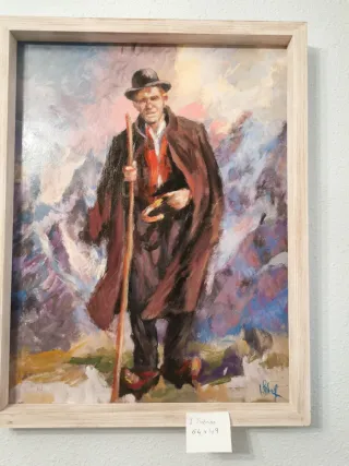 Cuadro Óleo Indalecio Sobrino CHISCO