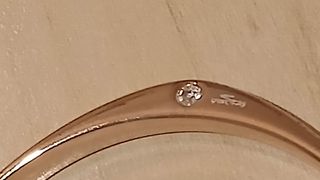 Bracciale rigido Young con zirconi