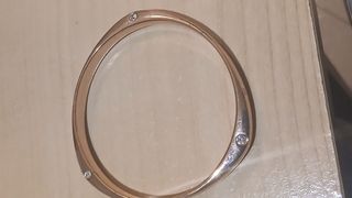 Bracciale rigido Young con zirconi