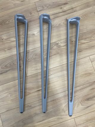 Patas de Mueble Ikea Grises (Set de 3)