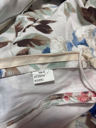 Vestido Flamenca Estampado Flores