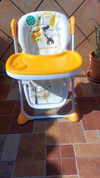 Trona reclinable acolchada +6m