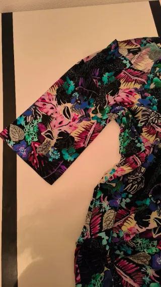 Vestido estampado floral