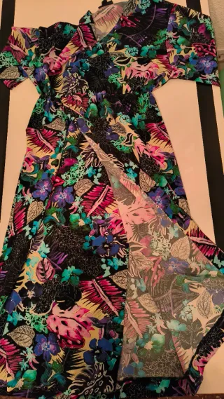 Vestido estampado floral