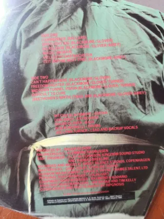 Vinilo Rainbow Difficult to Cure