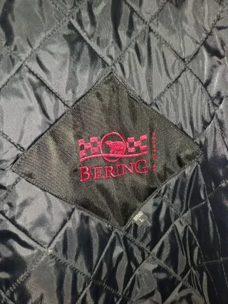 Chaqueta Moto Bering Roja y Negra