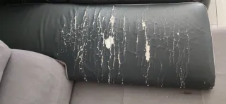 Sofá modular gris y negro