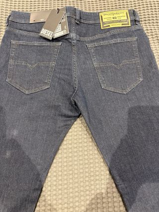 Pantalón Vaquero Diesel Azul Regular Fit