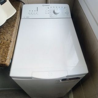 Lavadora carga superior blanca