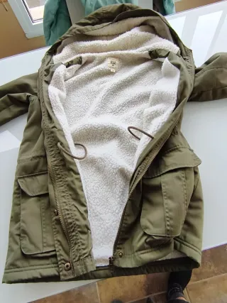 Chaqueta Parka Billabong Verde Oliva Talla XS/S