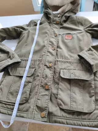 Chaqueta Parka Billabong Verde Oliva Talla XS/S