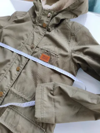 Chaqueta Parka Billabong Verde Oliva Talla XS/S
