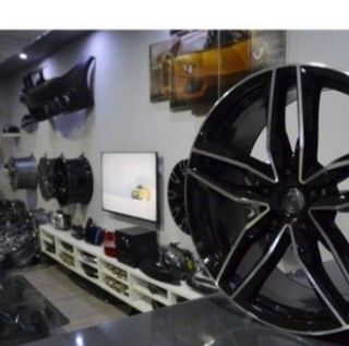 Juego de 4 Llantas 19 RS6 Negra AU020