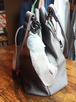 Bolso Hombro Namasté Gris