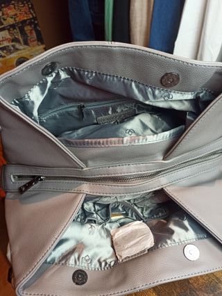 Bolso Hombro Namasté Gris