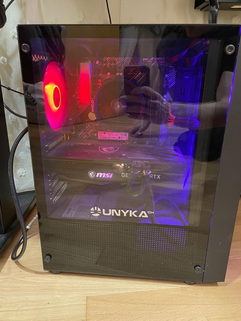 PC Gaming GTX 3060TI Ryzen 5 4600 16GB RAM SSD