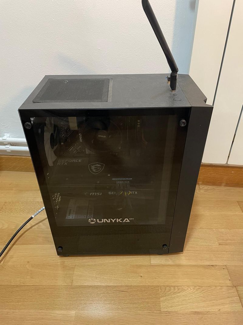 PC Gaming GTX 3060TI Ryzen 5 4600 16GB RAM SSD afbeelding 2