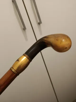 Bastón vintage madera