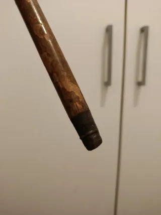Bastón vintage madera