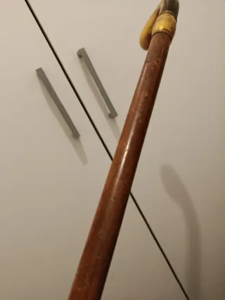 Bastón vintage madera
