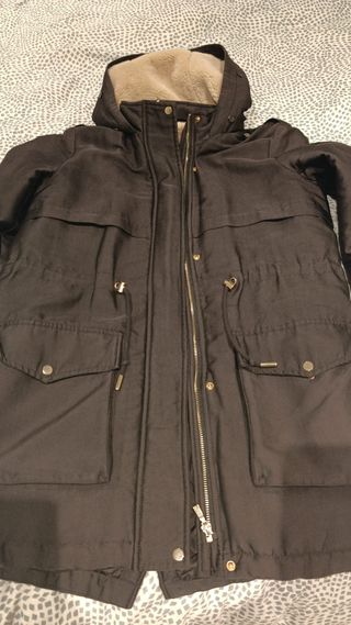 Abrigo Pimkie Negro Talla S/M