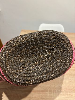 Capazo de playa multicolor