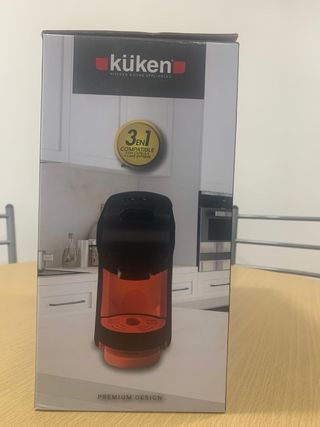 Cafetera KÜKEN Cápsulas Expresso 20BAR 1500W