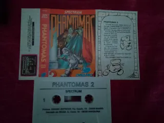 ZX Spectrum Juego Fantomas 2