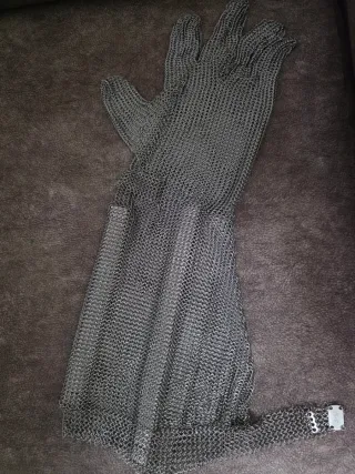 Guante Malla Acero Inoxidable Talla L