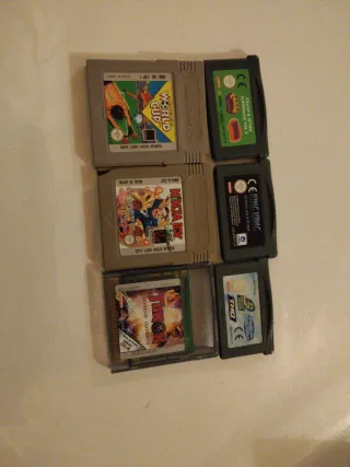 Lote 5 Juegos Game Boy: World Cup, Ninja Boy,crash