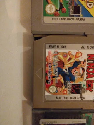 Lote 5 Juegos Game Boy: World Cup, Ninja Boy,crash