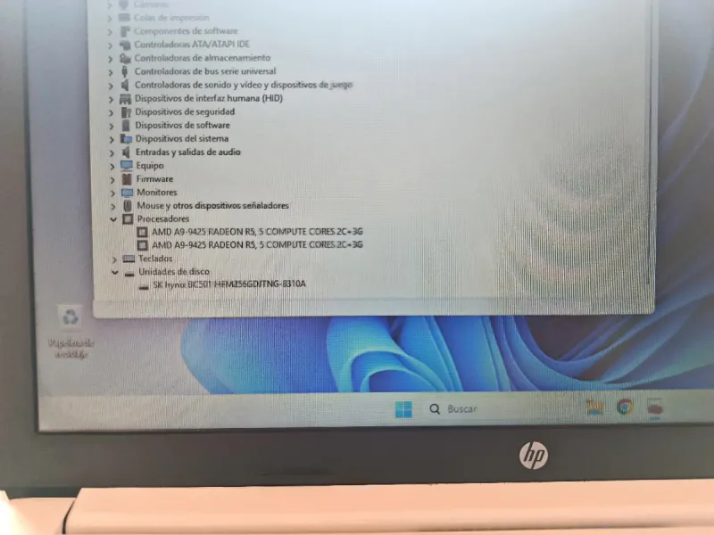 Portátil HP 256GB SSD 8GB RAM Blanco afbeelding 7