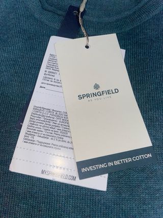 Jersey Springfield Verde Azulado