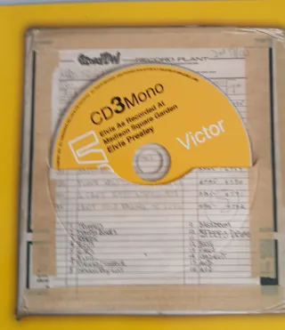 Elvis Presley As Recorded At MSG 3CDs FTD new