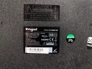 Televisión LED Engel 40” Smart TV