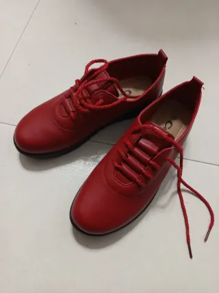 Zapatos rojos mujer