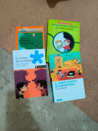 Set 4 libros infantiles