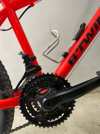 Bicicleta infantil Rockraider 500 roja
