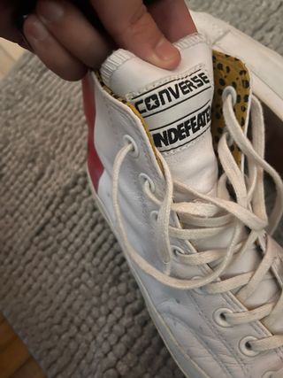 Converse x Undefeated Zapatillas Blancas Rojas