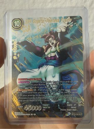 Gogeta Ss4 BT10-154 SCP Carta Dragon Ball