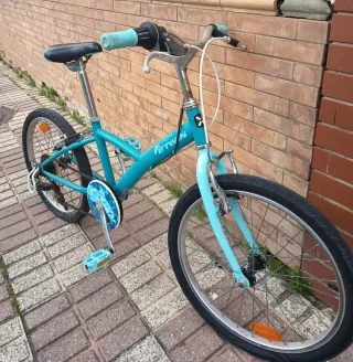 Bicicleta Decathlon 20 Azul