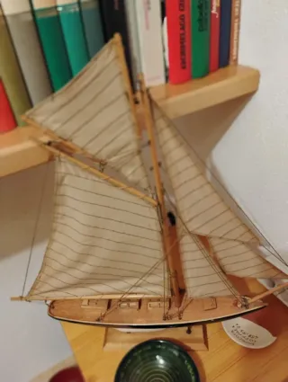 Maqueta Barco Velero Madera