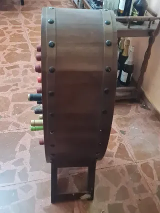Botellero de madera para vino