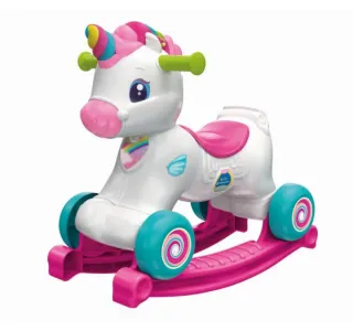 Unicornio correpasillos y balancín