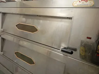 Horno eléctrico 2 pisos con fermentadora
